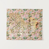 Tropische luipdruk floral Hawaiian  Wandkleed (Voorkant (horizontaal))