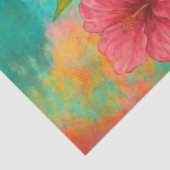 Tropische Macaw Decoupage Papier – Scarlet Parrot (Detail)