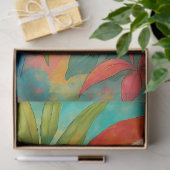 Tropische Macaw Decoupage Papier – Scarlet Parrot (Geschenk)