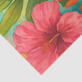 Tropische Macaw Decoupage Papier – Scarlet Parrot (Detail)