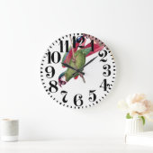 Tropische Macaw Parrot grote vogelgrenskast Grote Klok (Huis)