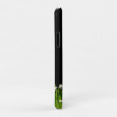 Tropische Macaw & White Flowers op zwart Case-Mate iPhone Case (Achterkant/rechts)