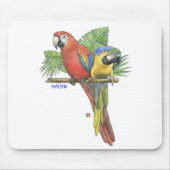 Tropische Macaws Muismat (Voorkant)