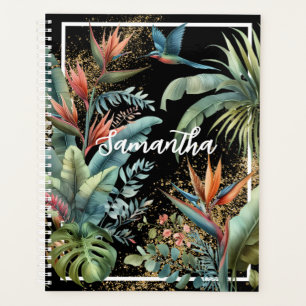 TROPISCHE MACHT - GEPERSONALISEERDE ELEGANTE EXOTI PLANNER