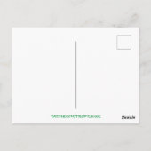 Tropische Maldiven Exotic Island Paradise Briefkaart (Achterkant)