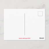 Tropische Maldiven Sandy Beach Evening Sunset Briefkaart (Achterkant)