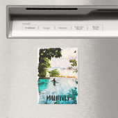 Tropische Malediven, Indische Oceaan Magneet (Insitu (Vaatwasser))