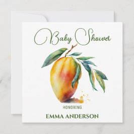 Tropische Mango | Baby Shower