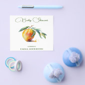 Tropische Mango | Baby Shower Flyer (Enkel)