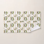 Tropische mantel en palmen bad handdoek (Handdoek)