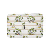 Tropische mantel en palmen badmat (Voorkant)