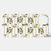 Tropische mantel en palmen Case-Mate iPhone case (Achterkant (horizontaal))