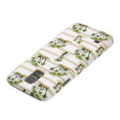 Tropische mantel en palmen Case-Mate samsung galaxy hoesje (Onderkant)
