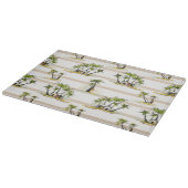 Tropische mantel en palmen snijplank (Hoek)