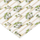 Tropische mantel en palmen tafelkleed (Gekanteld)