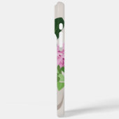 Tropische Medinilla Roze Bloem in Beige Vaas Naam Case-Mate iPhone Case (Achterkant / Links)