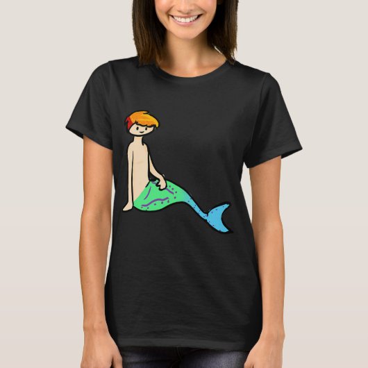 Tropische Meerman T-shirt (Voorkant)
