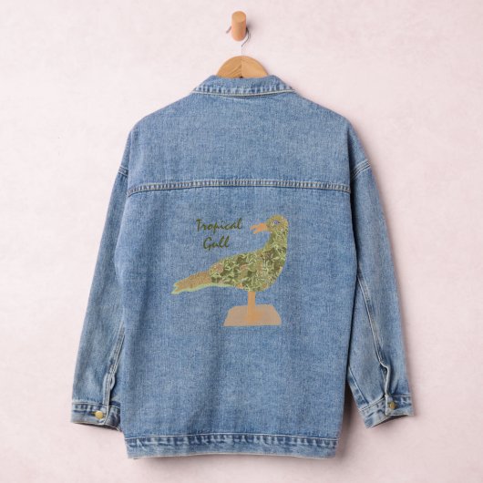 Tropische meeuw denim jacket (Hangar)
