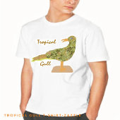 Tropische meeuw t-shirt