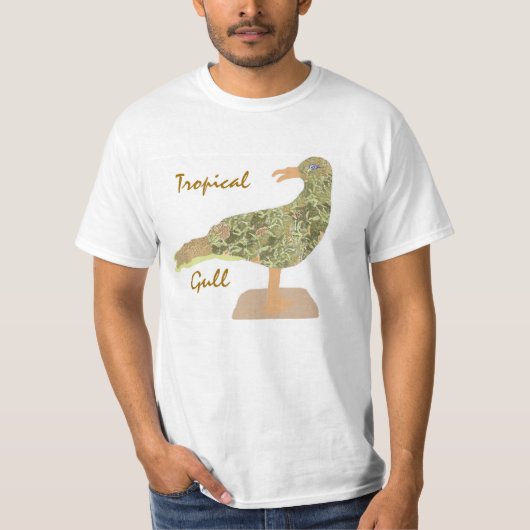 Tropische meeuw t-shirt (Voorkant)