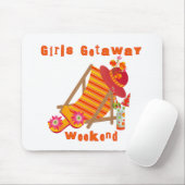 Tropische meisjes Getaway Weekend Muismat (Met muis)