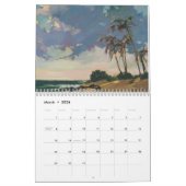Tropische Melody, Darrell Hill Painting Calendar.. Kalender (Mar 2026)