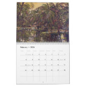 Tropische Melody, Darrell Hill Painting Calendar.. Kalender (Feb 2026)