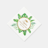 Tropische met succes afgestudeerde Partij Servet (Hoek)