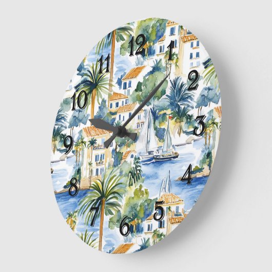 tropische Middellandse Zee Grote Klok (Hoek)