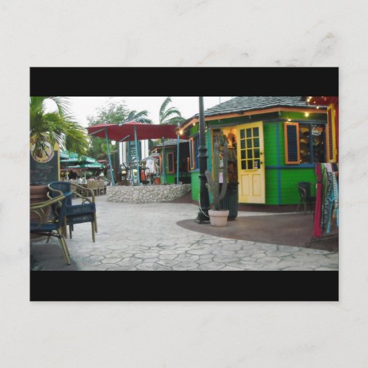 Tropische mijnbouw briefkaart (Voorkant)