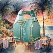 tropische minimalist bedankdoosjes