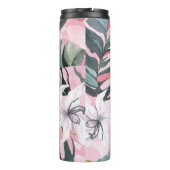 Tropische minimalistische thermische droogtrommel thermosbeker (Achterkant)