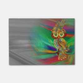 Tropische Mode Koningin Owl Post-it® Notes