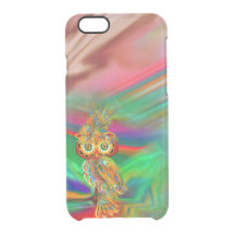 Tropische Mode Queen Owl iPhone Case