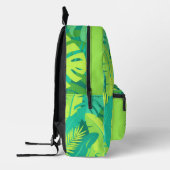 Tropische Monogram Rugzak met Naam (Links)