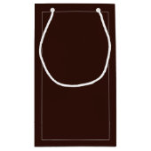 Tropische Monstera Beach bruiloft dank u Klein Cadeauzakje (Achterkant)