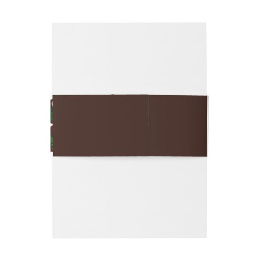 Tropische Monstera Beach bruiloft Uitnodigingen Wikkel (Achterkant Voorbeeld)