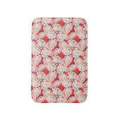 Tropische Monstera blad badmat met patroon (Voorkant Verticaal)