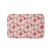 Tropische Monstera blad badmat met patroon (Voorkant)