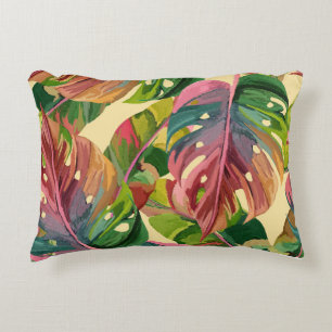 Tropische Monstera Bladeren Botanische Kussen – Co