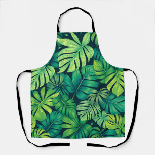 Tropische Monstera Bladeren Jungle Patroon Schort