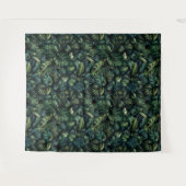 Tropische Monstera Botanische Groene Jungle Muur Wandkleed (Voorkant (horizontaal))