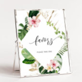 Tropische monstera favorieten, neem er een mee poster