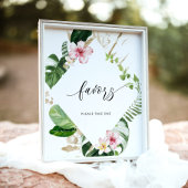 Tropische monstera favorieten, neem er een mee poster