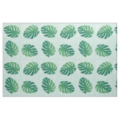 Tropische monstera Green Leaf Pattern Fabric Stof (Fat Quarter)