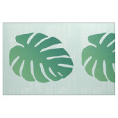 Tropische monstera Green Leaf Pattern Fabric Stof (Fat Quarter)