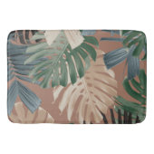 Tropische Monstera Jungle Bladeren 2 Badmat (Voorkant)