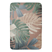 Tropische Monstera Jungle Bladeren 2 Badmat (Voorkant Verticaal)