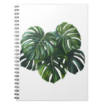 Tropische Monstera Leaf Foliage Notitieboek