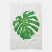 Tropische monstera Leaf Kitchen Towelen Theedoek (Verticaal)